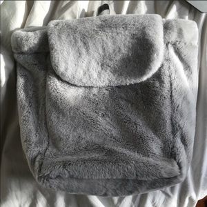 fur backpack